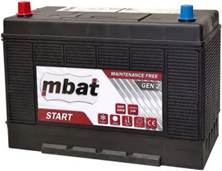 MBAT GEN-2  Heavy Duty  12V 120Ah / 950A  ( + / - )