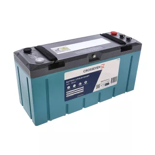 Crosseven Litiumakku 24V / 100Ah - Bluetooth/Can