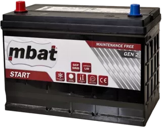 MBAT GEN-2   12v 100Ah / 730A  ( + / - )