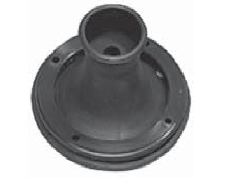 KAAPELIN L&Auml;PIVIENTIKUMI  MUSTA 100mm  &Oslash; 50          